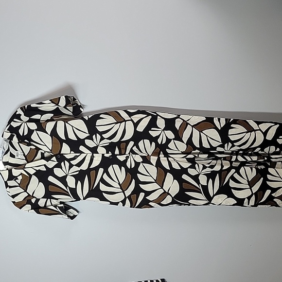 Tabitha Brown x Target neutral palm jumpsuit belted - Picture 1 of 9